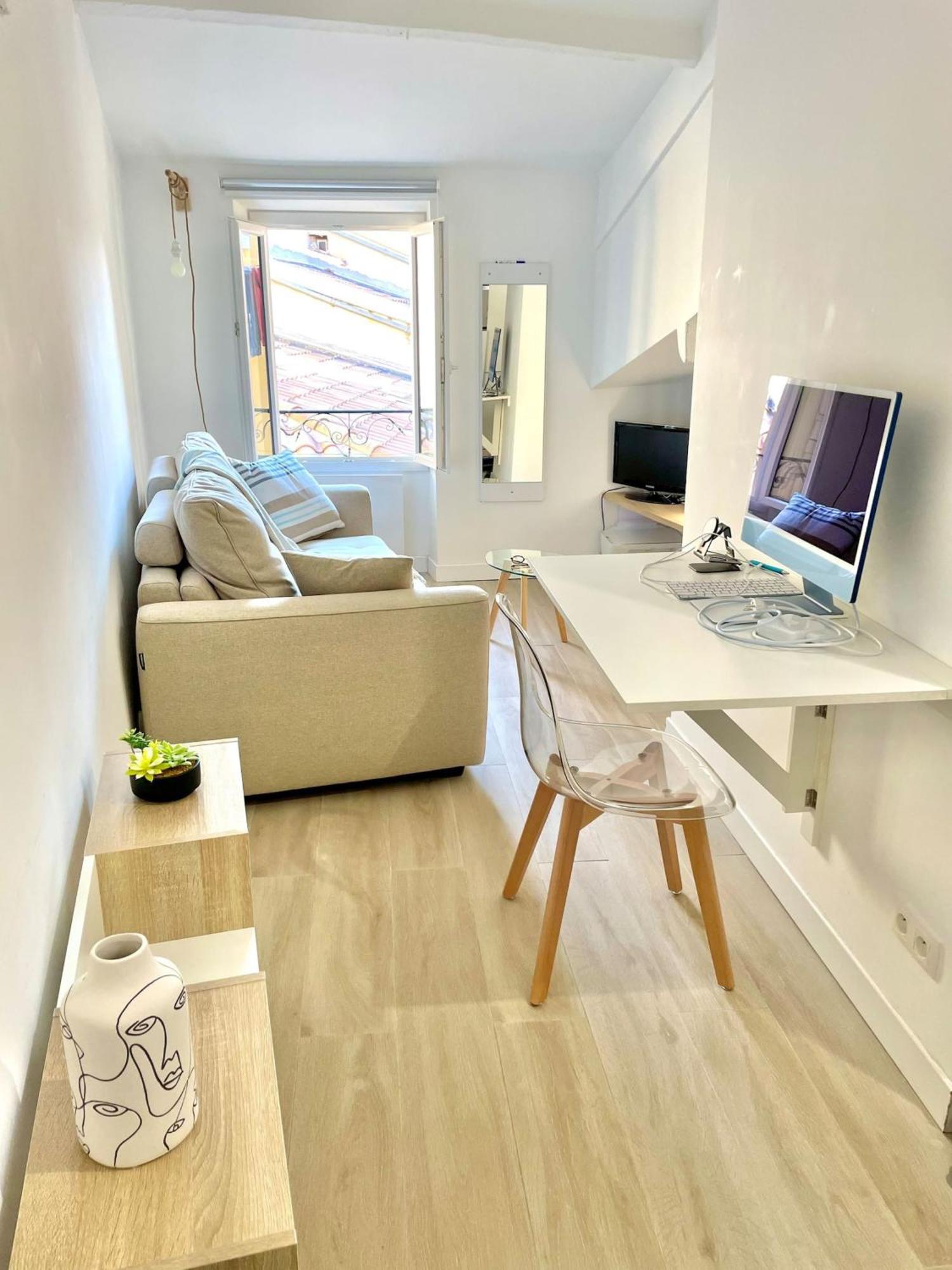 "Charmant Studio Moderne" Centre, Proche Plage Mentona Zewnętrze zdjęcie