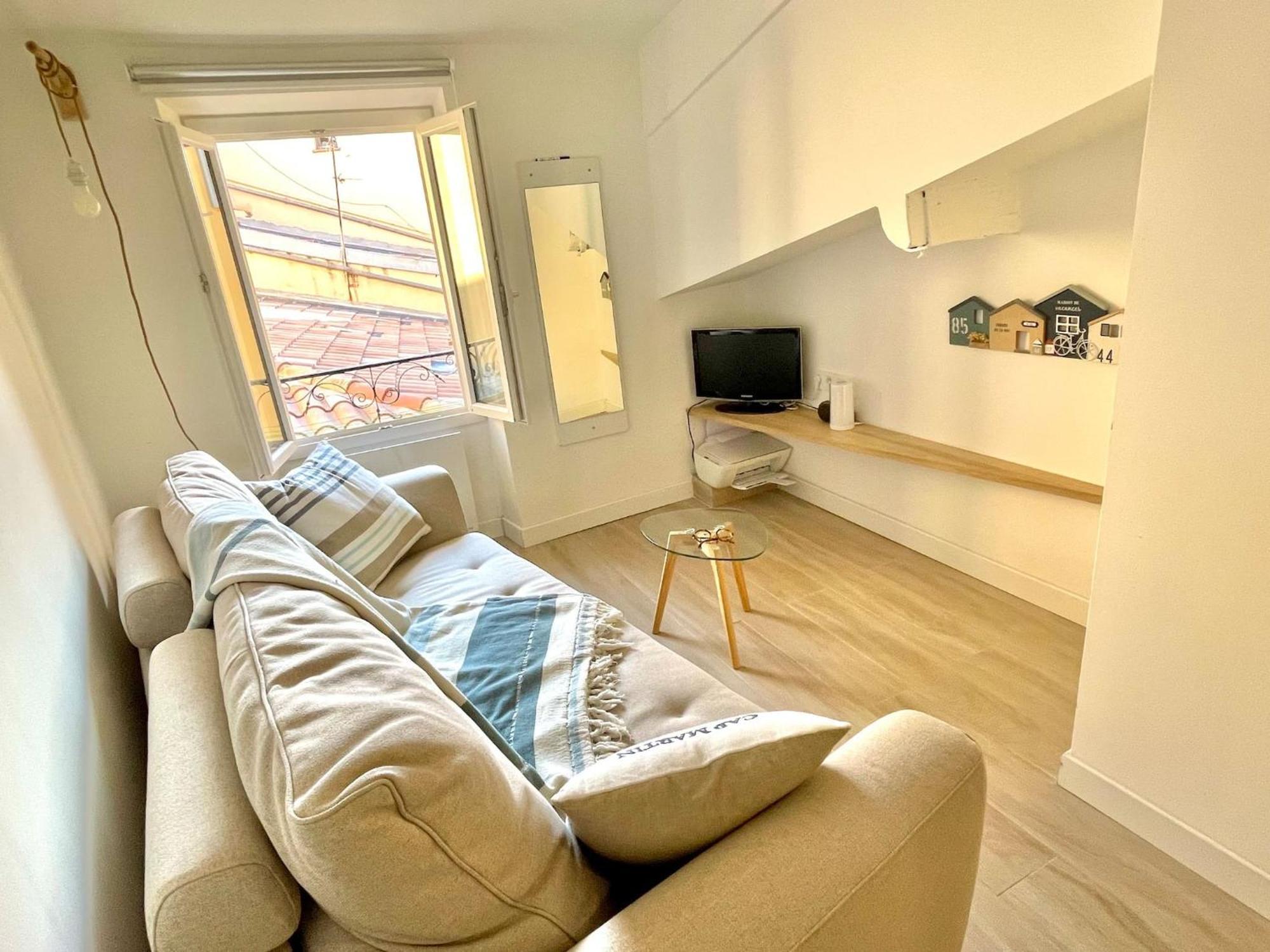 "Charmant Studio Moderne" Centre, Proche Plage Mentona Zewnętrze zdjęcie