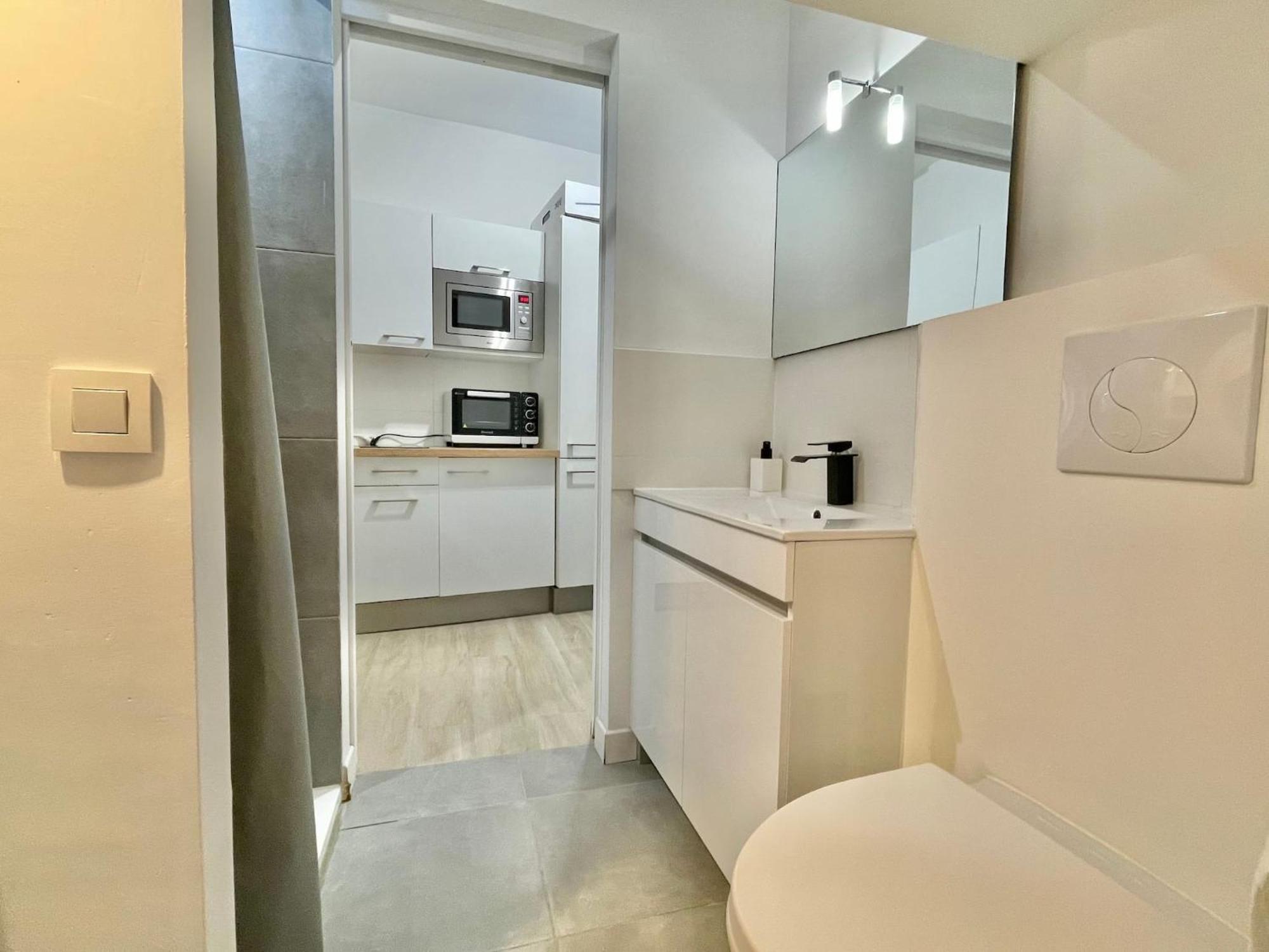 "Charmant Studio Moderne" Centre, Proche Plage Mentona Zewnętrze zdjęcie