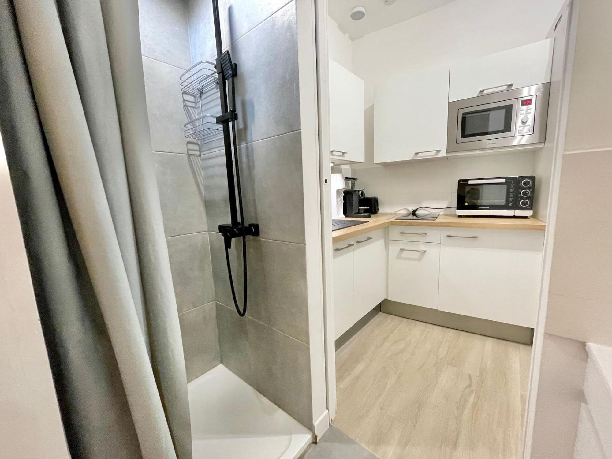 "Charmant Studio Moderne" Centre, Proche Plage Mentona Zewnętrze zdjęcie